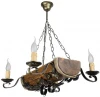 Ладья-4 осень Подвесная люстра Тарьсма Ладья Ладья-4 осень (220V, на цепи, подсвечник, свеча)