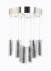 PL.5301-(6+3)+4BRmetal+glass Подвесная люстра Abrasax PL.5301-(6+3)+4BRmetal+glass