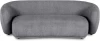 861128 Диван Fabro ОГОГО (арт.861128), (Ткань,Букле/Темно-серый)
