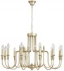8318/12 Подвесная люстра Lumion Suana 8318/12 шампань/металл E14 12*40W 220V (на цепи, подсвечник, свеча)