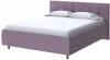 1936578 PROxSON Кровать Diamo без основания (Ткань: Велюр Ultra Сливовый) 120x200