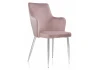 11847 Обеденный стул на металлокаркасе Woodville Benza purple fabric 11847
