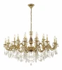 Lauria E 1.1.24.600 CG Подвесная люстра с хрустальными подвесками Dio D'Arte Lauria Lauria E 1.1.24.600 CG подсвечник