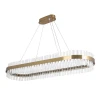 ML.80116.1200 Подвесная люстра светодиодная хрустальная с регулировкой цветовой температуры Modelux MODELUX ML.80116.1200
