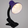 00108-0.7-01 PURPLE Офисная настольная лампа на прищепке с выключателем Reluce 00108-0.7-01 PURPLE