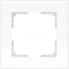 WL01-Frame-01 Рамка на 1 пост Werkel Favorit, белый матовый