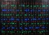 RL-CS2*1.5FF-T/M Гирлянда светодиодная Занавес разноцветная с мерцанием 220B, 300 LED, провод прозрачный, IP54 RL-CS2*1.5FF-T/M Rich LED