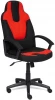 2524 Кресло NEO (3) ткань, черный/красный, 2603/493 Tetchair 2524