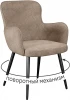 00-00076325 Стул DikLine 503 поворотный SB4 бежевый, ножки черные арт.00-00076325