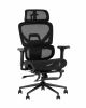 УТ000042053 Кресло офисное TopChairs Vertus черная сетка Stool Group УТ000042053