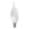 LED-CW37-6W/WW/E14/FR/O картон Лампочка светодиодная свеча на ветру белая E14 6W 3000K Volpe LED-CW37-6W/WW/E14/FR/O
