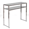 2051-CS grey Консольный стол AllConsoles 2051-CS grey зеркальный хром