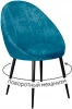 00-00076174 Стул DikLine 234 поворотный, M19 бирюза, ножки черные арт.00-00076174