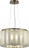 SL1516.303.06 Подвесной светильник ST Luce Delight SL1516.303.06 Бронза, Прозрачный/Белый алебастр E14 6*40W (220V, на тросе, круглые)