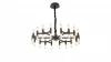 LDP 6035-36 BK+GD Подвесной светильник Lumina Deco Richmond  LDP 6035-36 BK+GD