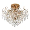 ML.1701.6 GD Потолочная люстра хрустальная на штанге с пультом Modelux MODELUX ML.1701.6 GD