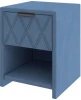 2028013 PROxSON Тумба Side (Ткань: Рогожка Тетра Голубой) 44x45