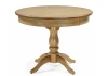 639326 Стол деревянный Орден 100(140)x100 круглый дуб 639326