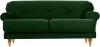339952 Диван Italia ОГОГО (арт.339952), (Ткань/Зеленый)