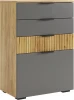 MPR-027.2564 Бери Комод, цвет дуб крафт золотой/графит Mebelson (арт.MPR-027.2564)