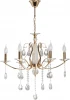683014606 Подвесная люстра De City Свеча 683014606 (220V, хрусталь, подвески, на цепи, подсвечник, свеча)