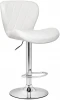 15508 Барный стул Woodville Porch white / chrome 15508