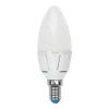 LED-C37 7W/NW/E14/FR PLP01WH Набор из 5штук Лампочка светодиодная E14 7W свеча белая Uniel LED-C37 7W/NW/E14/FR PLP01WH Набор из 5штук