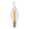 BLE1417 Светодиодная лампочка Свеча на ветру 7W 4200K E14 (CW35 прозрачный) BLE1417