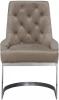 76AR-6210-BGR Обеденный стул Garda Decor 76AR-6210-BGR (Хром/Серый)