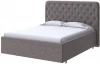 2014512 PROxSON Кровать Classic Large (Ткань: Велюр Gratta 7 Жареный миндаль) 120x190