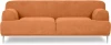 604119 Диван Portofino 2-х местный ОГОГО (арт.604119), (Рогожка/Оранжевый)