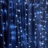 41627 Светодиодная гирлянда Feron 41627 CL24 занавес, статичная, 3*3м + 3м 5000К c питанием от сети
