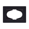 EA120BK Рамка для двойной розетки черный Kollinger Eleganz Acryl EA120BK