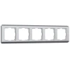 W0052106 Рамка на 5 постов Stream (серебряный) Werkel W0052106 (a051272)