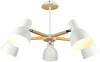 MD.4748-5-S WH+CH Потолочная люстра на штанге Imex MD.4748-5-S WH+CH