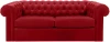 344562 Диван Chesterfield ОГОГО (арт.344562), (Ткань/Бордовый)