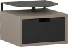 LEV01136 Тумба прикроватная OSLO NIGHTSTAND LEVE (ЛДСП,Металл/Черный,Бежевый) арт.LEV01136