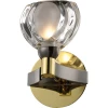 09 1821 0311 01 gold + dark chrome Бра N-Light 91821 09 1821 0311 01 gold + dark chrome