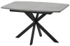 480M06050 Стол АРИЗОНА 130 БЕТОН ЧИКАГО СВ.СЕРЫЙ / Черный каркас M-City 64606
