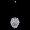 CHARME SP3+3 LED CHROME/TRANSPARENT Подвесной светильник Crystal Lux Charme SP3+3 LED CHROME/TRANSPARENT