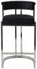 GY-B8216-BL Барный стул Garda Decor GY-B8216-BL (Хром/Черный)