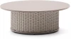 263200 Уличный журнальный столик Sedalis из алюминия и веревки серого цвета Ø99 см La Forma (ex Julia Grup) арт.263200