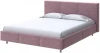 2013910 PROxSON Кровать Novo (Ткань: Велюр Gratta 6 Ягодный мусс) 90x200