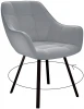 00-00062313 Стул 252 М поворотный, B22 GREY, ножки черные Dikline 00-00062313