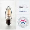 LBMW27C01 Лампочка светодиодная E27 4 Вт 330 lm 2700K теплое мягкее свечение MW-Light Lamp LBMW27C01