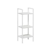 4687207095693 Стеллаж Leset Стилвуд 13 узкий, 3 полки 4687207095693 Металл, Белый