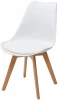DN25011WHITE Обеденный стул M-City ABASK WHITE