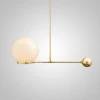 Balance01 Потолочная люстра на штанге Balance Gold ImperiumLoft Balance01