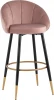 УТ000036368 Стул барный Stool Group Наоми велюр розовый УТ000036368