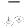 7196/10L Подвесной светильник Odeon Light Futurum 7196/10L металл/стекло/черный/белый IP20 LED 10W 3500K 220V